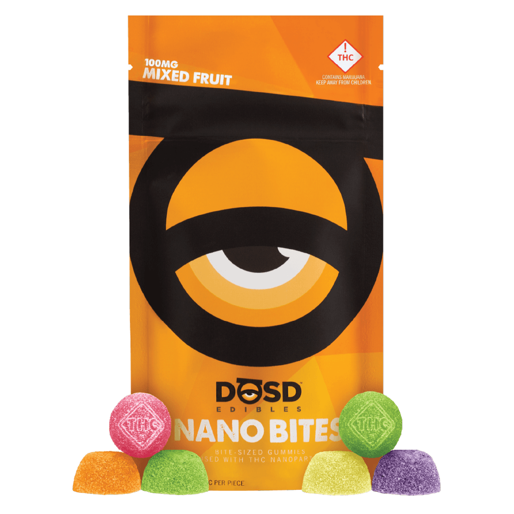 DOSD Pink Burst, edibles at Trenchtown Cannabis
