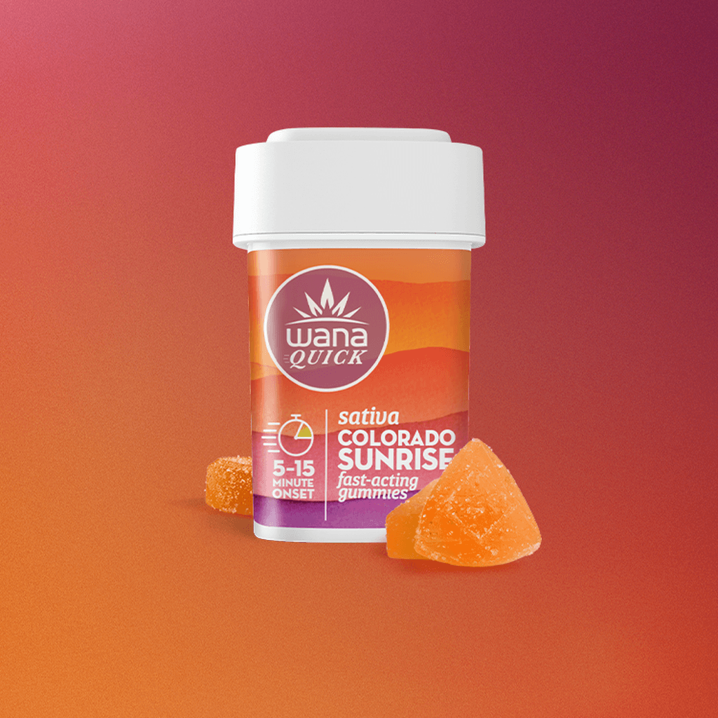 Wana Quick Peach Bellini, edibles at Trenchtown Cannabis