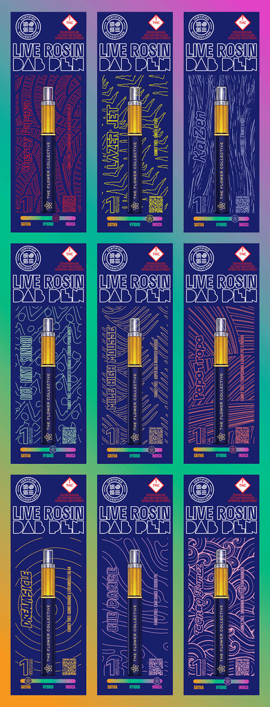 Flower Collective Black Maple Live Rosin Cartridge, vapes at Trenchtown Cannabis